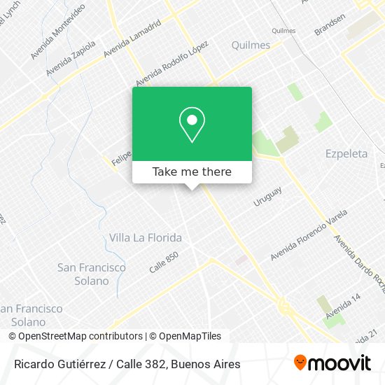 Ricardo Gutiérrez / Calle 382 map