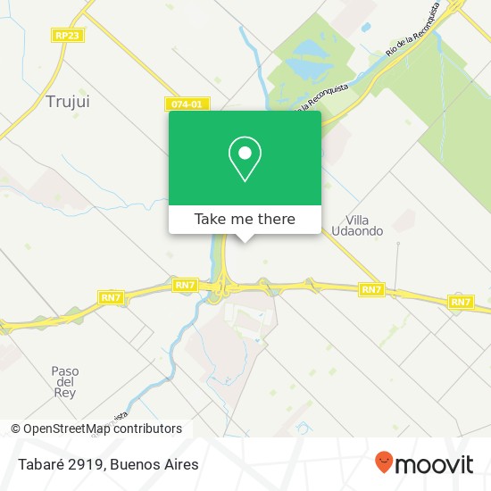 Tabaré 2919 map