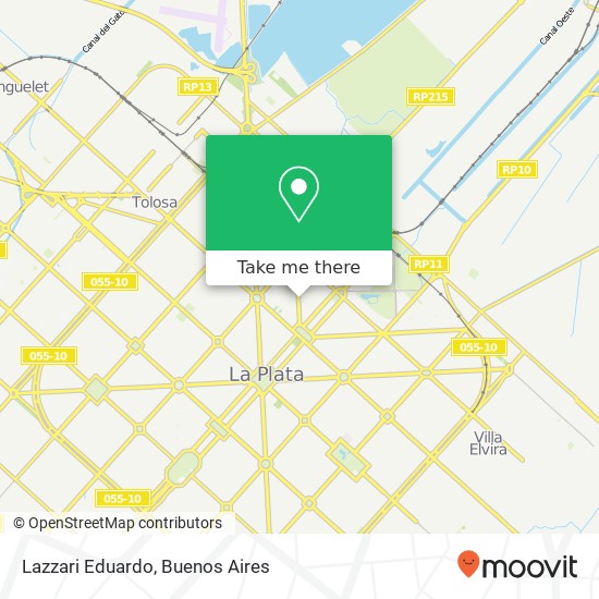 Lazzari Eduardo map