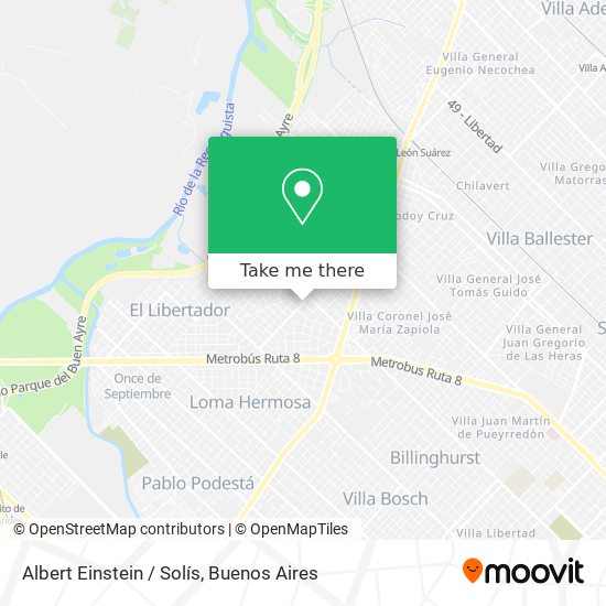 Albert Einstein / Solís map