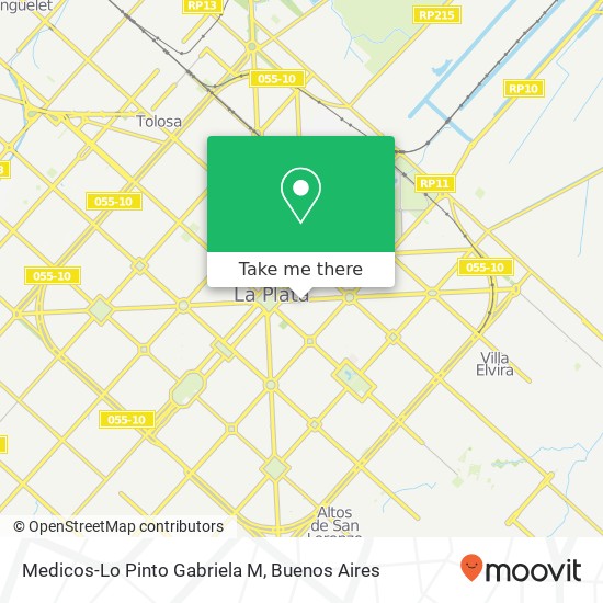 Medicos-Lo Pinto Gabriela M map