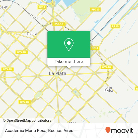 Academia María Rosa map