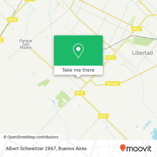 Mapa de Albert Schweitzer 2867