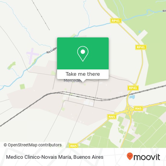 Medico Clinico-Novais María map