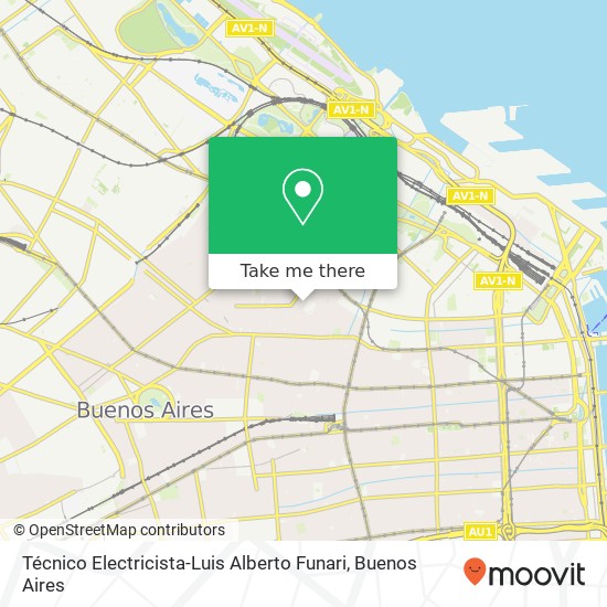 Mapa de Técnico Electricista-Luis Alberto Funari