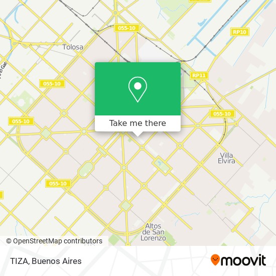 TIZA map