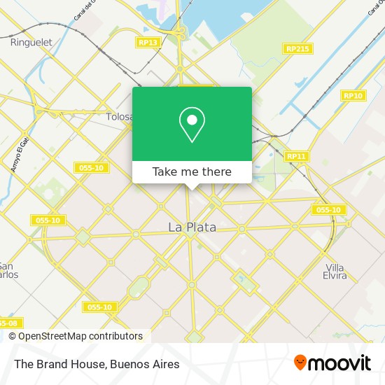 Mapa de The Brand House