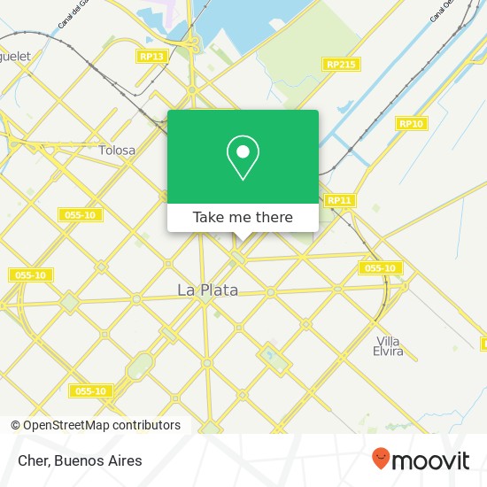 Cher, Avenida 51 1900 La Plata map