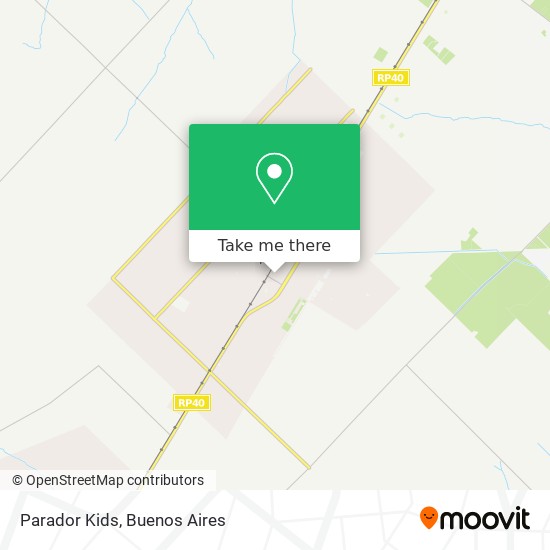 Parador Kids map