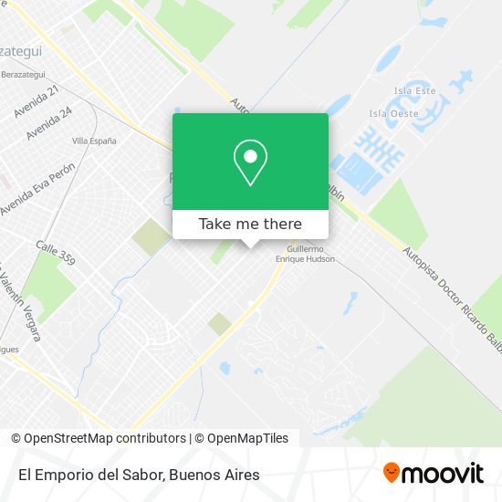 Mapa de El Emporio del Sabor