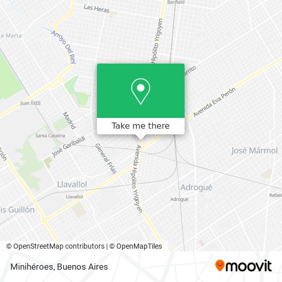 Mapa de Minihéroes