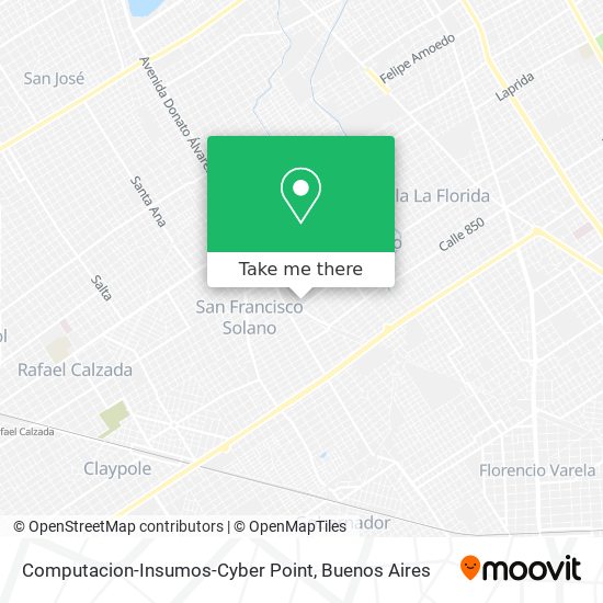Mapa de Computacion-Insumos-Cyber Point