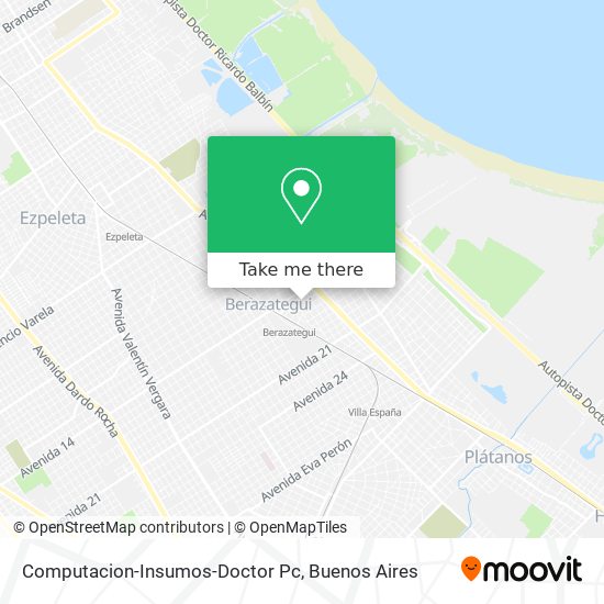 Computacion-Insumos-Doctor Pc map