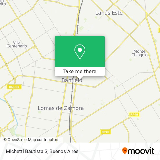 Michetti Bautista S map