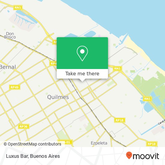 Luxus Bar map