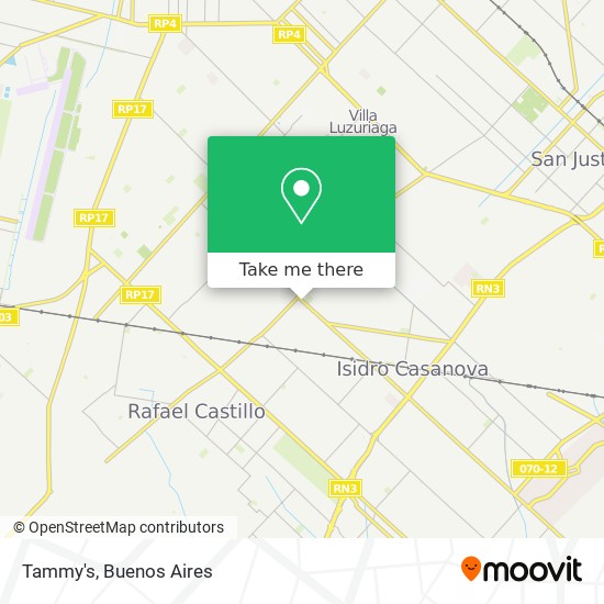 Mapa de Tammy's