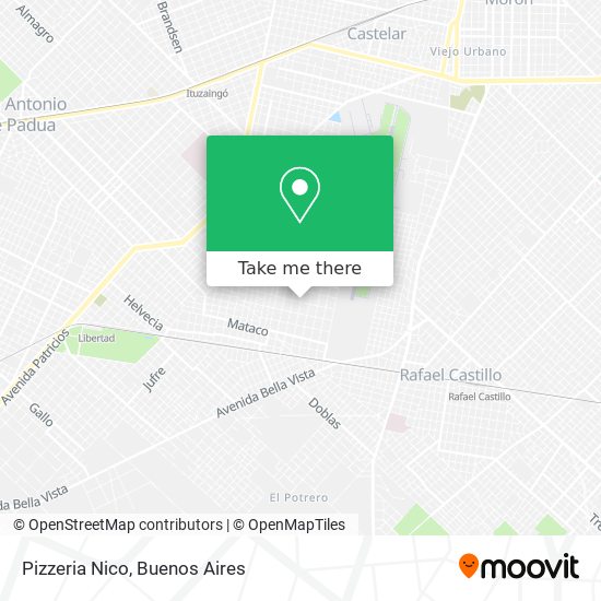 Pizzeria Nico map