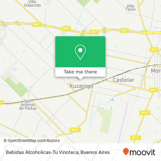 Mapa de Bebidas Alcoholicas-Tu Vinoteca