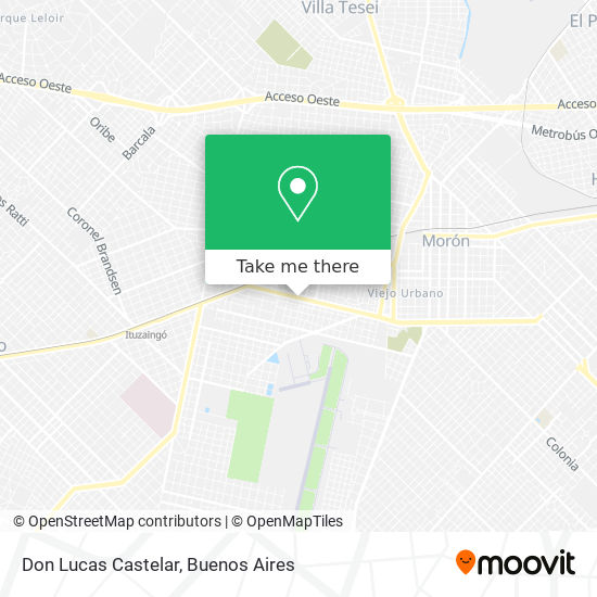 Don Lucas Castelar map