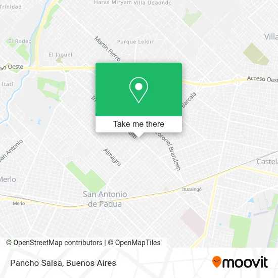 Pancho Salsa map