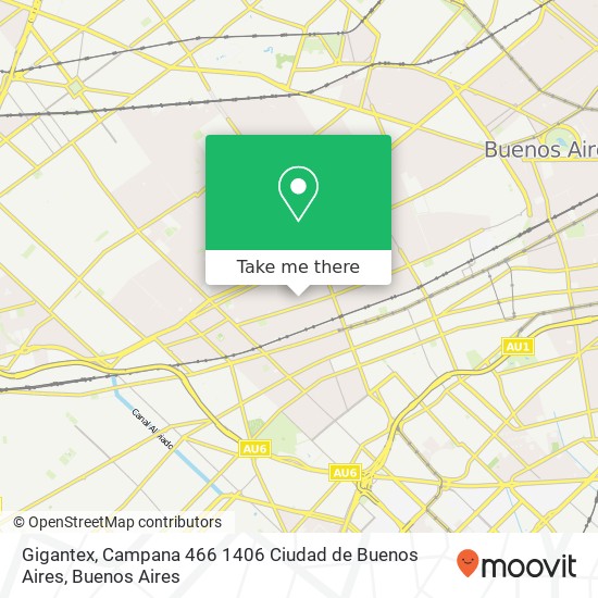 Gigantex, Campana 466 1406 Ciudad de Buenos Aires map