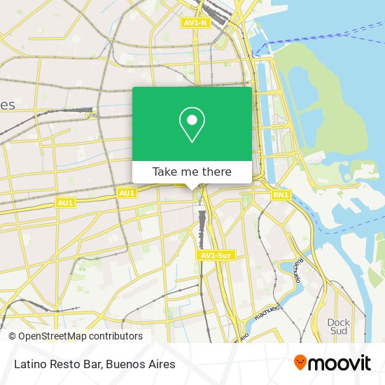 Latino Resto Bar map