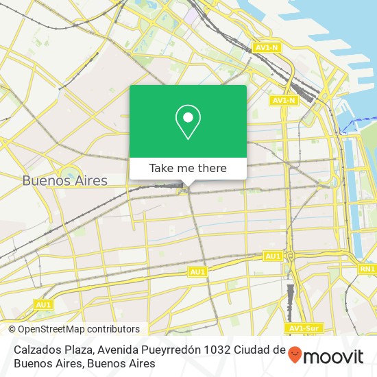 Calzados Plaza, Avenida Pueyrredón 1032 Ciudad de Buenos Aires map