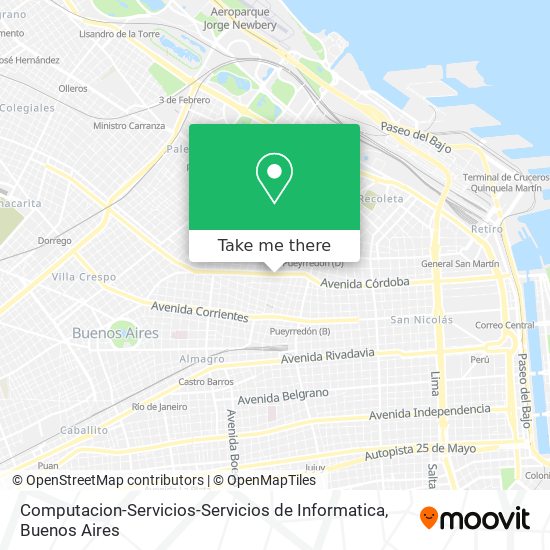 Computacion-Servicios-Servicios de Informatica map