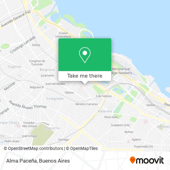 Mapa de Alma Paceña