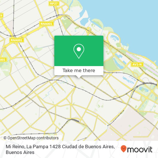 Mi Reino, La Pampa 1428 Ciudad de Buenos Aires map