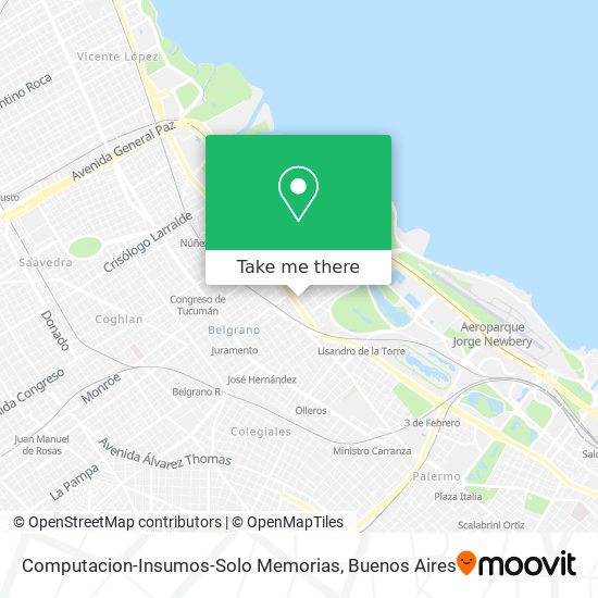 Mapa de Computacion-Insumos-Solo Memorias