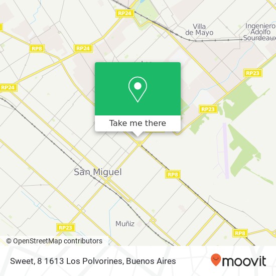 Mapa de Sweet, 8 1613 Los Polvorines