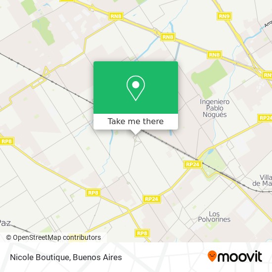 Mapa de Nicole Boutique