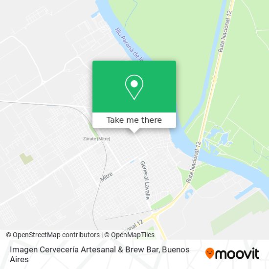 Mapa de Imagen Cervecería Artesanal & Brew Bar