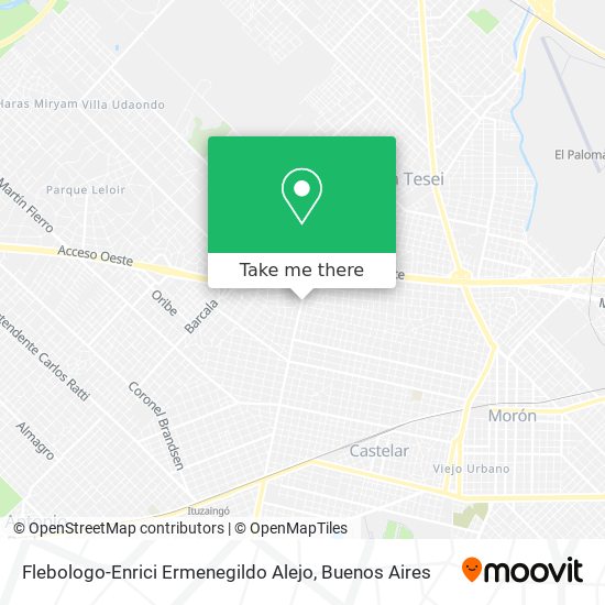 Mapa de Flebologo-Enrici Ermenegildo Alejo