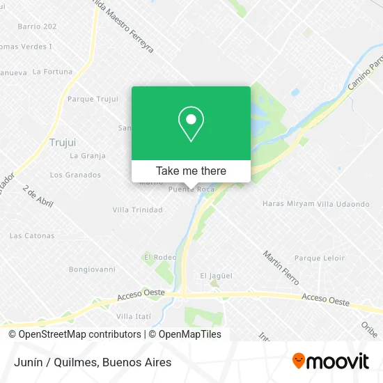 Mapa de Junín / Quilmes