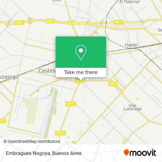 Embragues Nogoya map