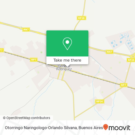 Otorringo Naringologo-Orlando Silvana map