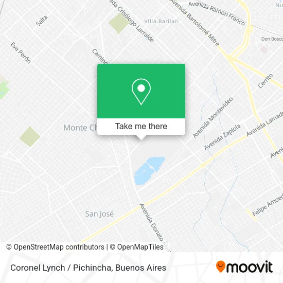 Mapa de Coronel Lynch / Pichincha