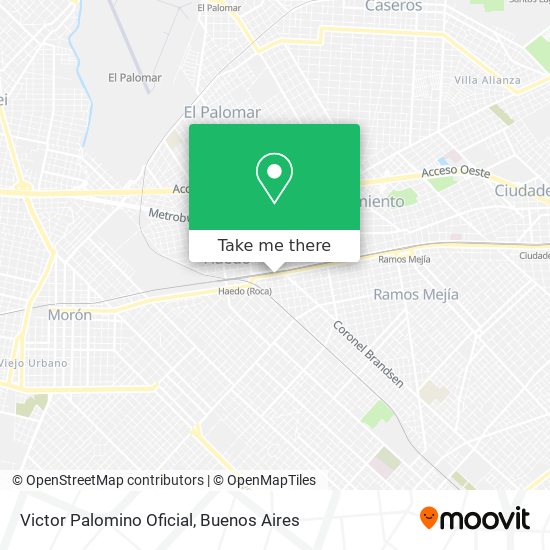 Victor Palomino Oficial map