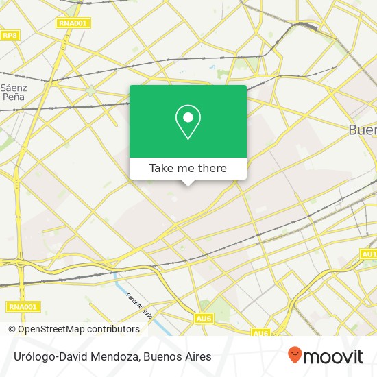 Urólogo-David Mendoza map