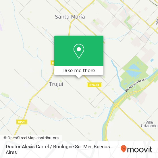 Doctor Alexis Carrel / Boulogne Sur Mer map