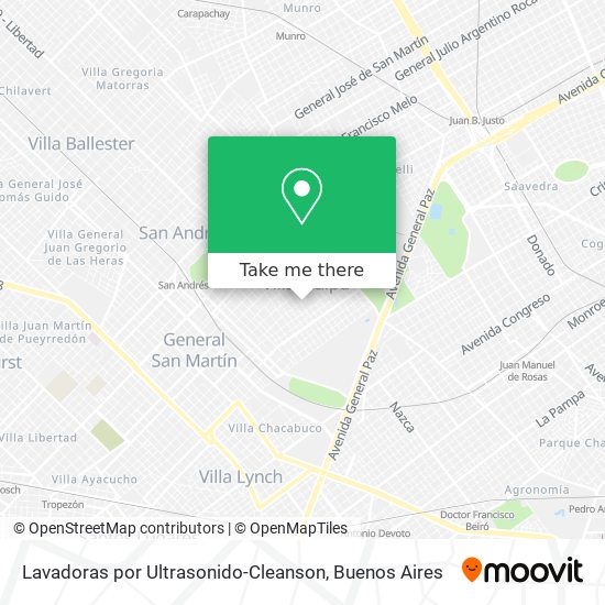 Lavadoras por Ultrasonido-Cleanson map