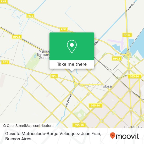 Gasista Matriculado-Burga Velasquez Juan Fran map