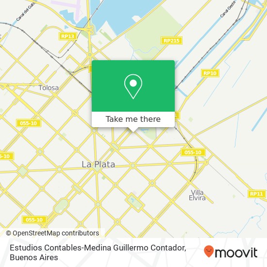 Estudios Contables-Medina Guillermo Contador map