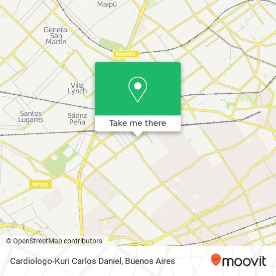 Cardiologo-Kuri Carlos Daniel map