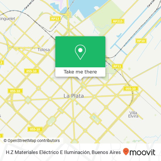 Mapa de H.Z Materiales Eléctrico E Iluminación