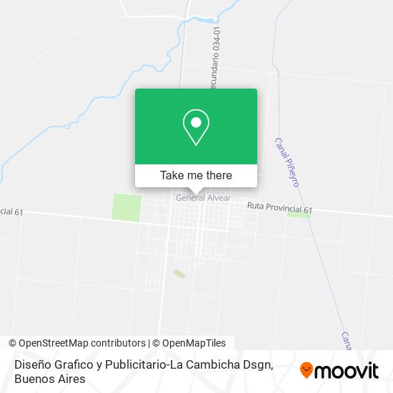 Diseño Grafico y Publicitario-La Cambicha Dsgn map