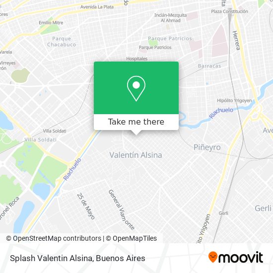 Splash Valentin Alsina map