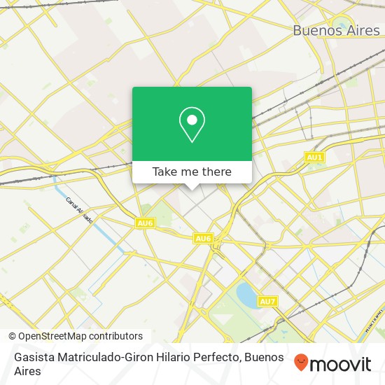 Mapa de Gasista Matriculado-Giron Hilario Perfecto